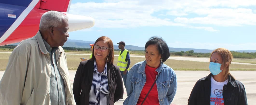 Esteban Lazo en Guantánamo, en segunda jornada de la visita parlamentaria a e