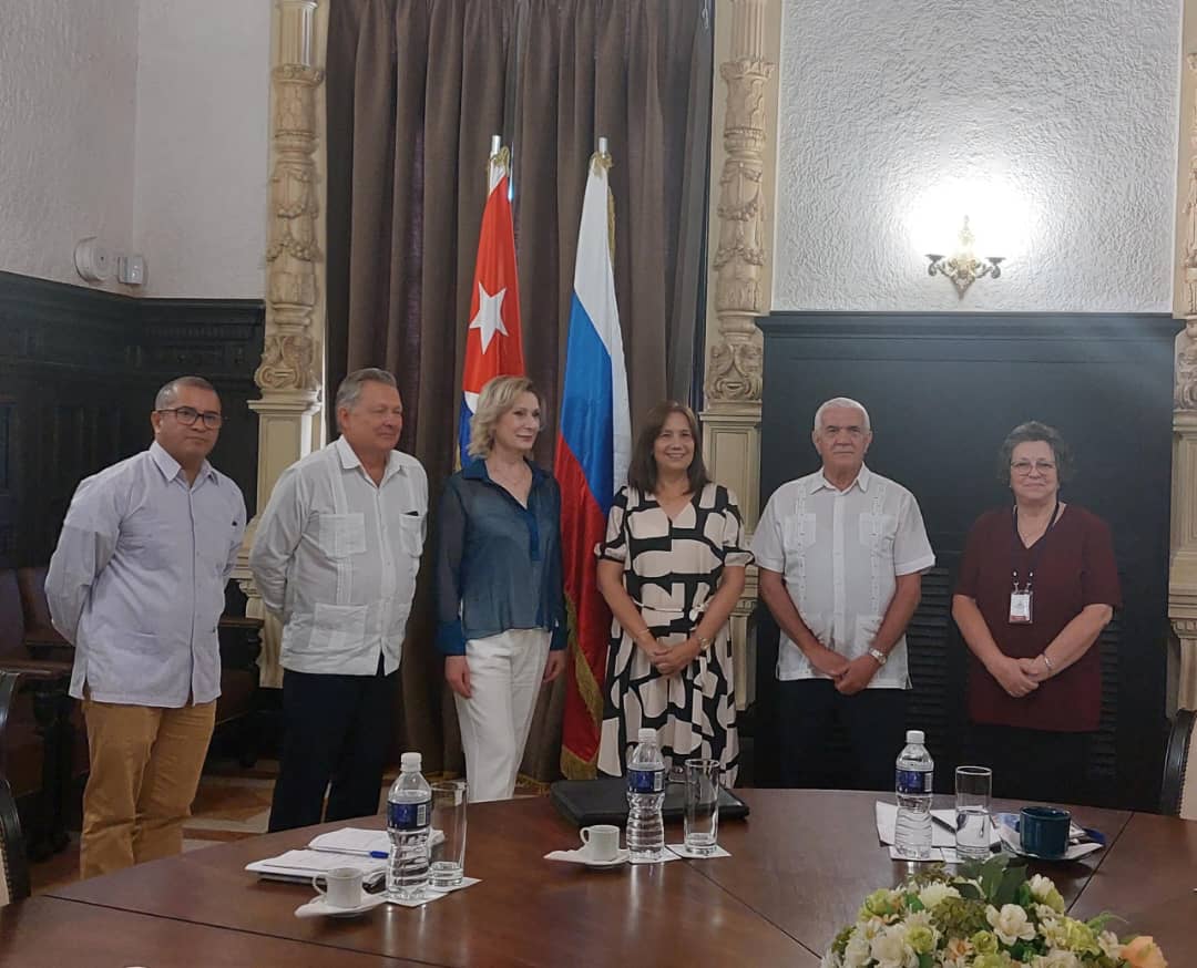 Recibe Ana María Mari Machado a Vicepresidenta del Consejo de la Federación de Rusia