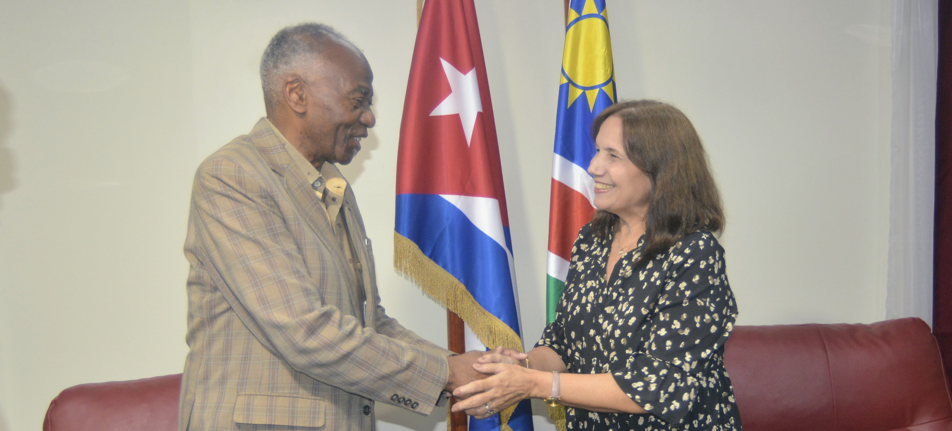 Presidente de la Asamblea Nacional de Namibia reitera condena al bloqueo impuesto por el Gobierno de Estados Unidos contra Cuba 