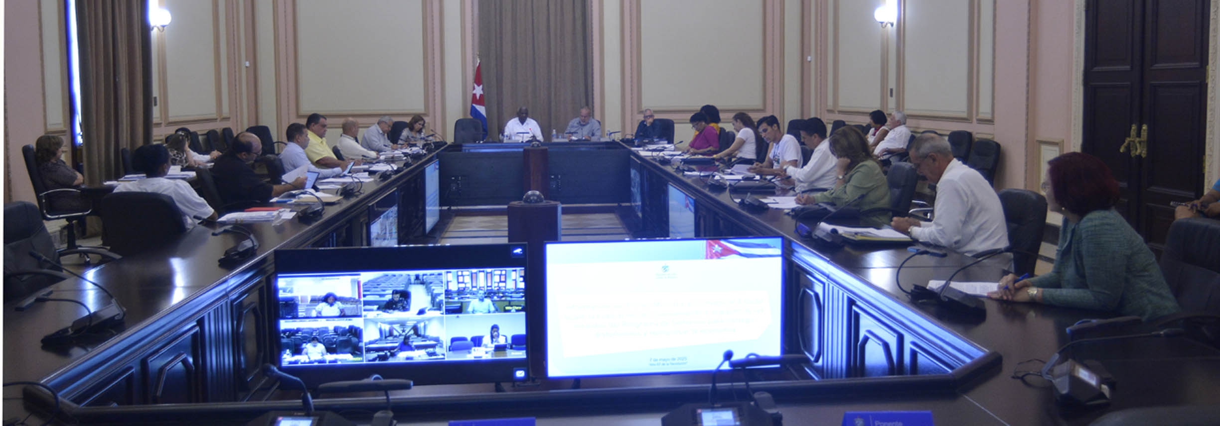 Consejo de Estado examina temas relevantes de la agenda nacional 