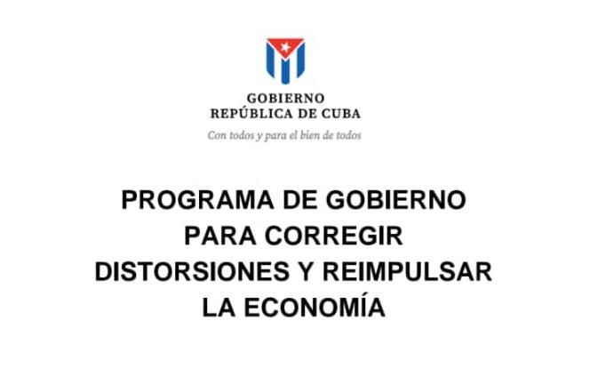 Programa de Gobierno para corregir distorsiones y reimpulsar la economía
