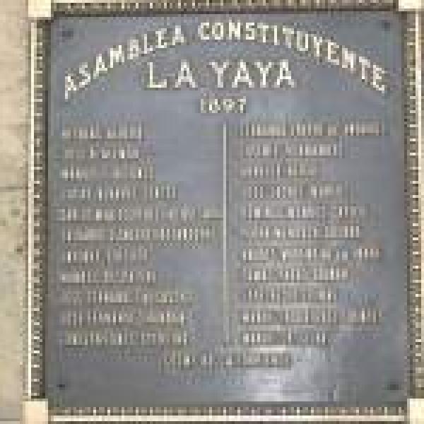 Constitución de la Yaya (1897)