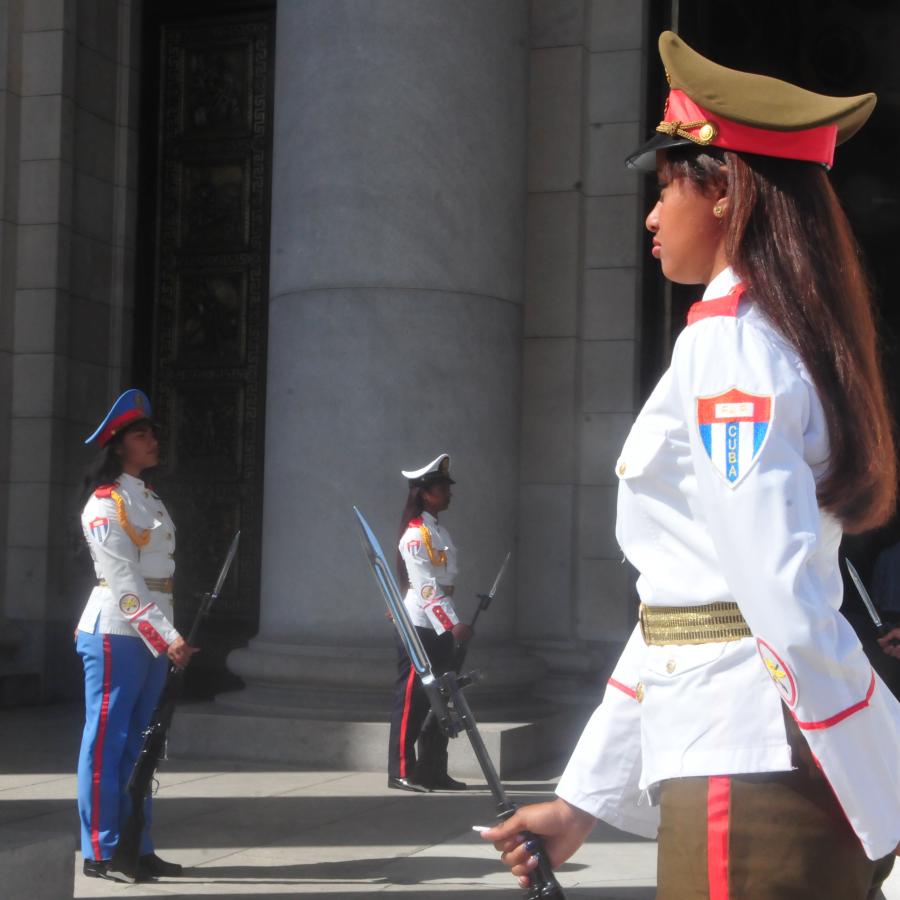 Ceremonia de bienvenida oficial, en el Capitolio Nacional, al Presidente de la Asamblea Nacional de la República Bolivariana de Venezuela 