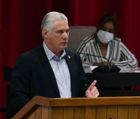 En fotos| Discurso de clausura del presidente Miguel Díaz-Canel En fotos| Discurso de clausura del presidente Miguel Díaz-Canel