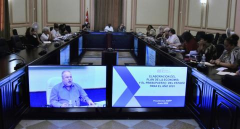 reunión con Presidentes de Asambleas Municipales del Poder Popular