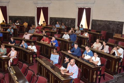 ENCUENTRO DE COMISIONES DE ATENCIÓN A LA JUVENTUD, NIÑEZ Y DERECHOS DE IGUALDAD DE LA MUJER, Y DE EDUCACIÓN, DE, CON JÓVENES DE SECTORES DE EDUCACIÓN, CULTURA, CIENCIA, TECNOLOGÍA Y MEDIO AMBIENTE EN EL CAPITOLIO NACIONAL