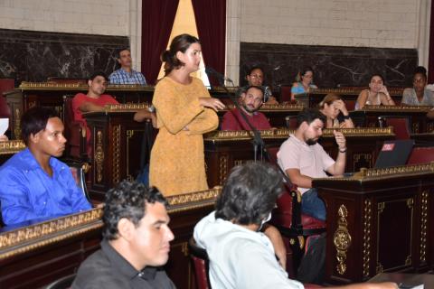 ENCUENTRO DE COMISIONES DE ATENCIÓN A LA JUVENTUD, NIÑEZ Y DERECHOS DE IGUALDAD DE LA MUJER, Y DE EDUCACIÓN, DE, CON JÓVENES DE SECTORES DE EDUCACIÓN, CULTURA, CIENCIA, TECNOLOGÍA Y MEDIO AMBIENTE EN EL CAPITOLIO NACIONAL