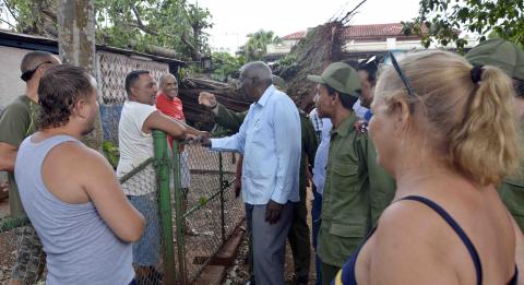 Esteban Lazo chequea acciones de recuperación tras afectaciones del Huracán Ian en La Habana Esteban Lazo chequea acciones de recuperación tras afectaciones del Huracán Ian en La Habana