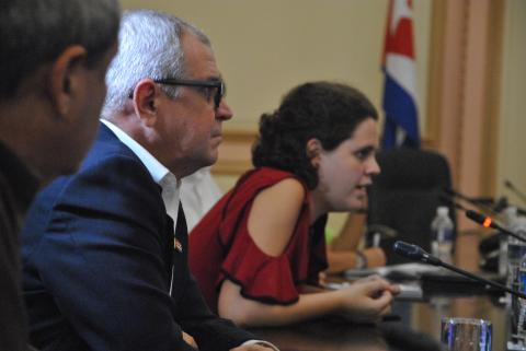 Fabien Roussel, secretario nacional del Partido Comunista Francés