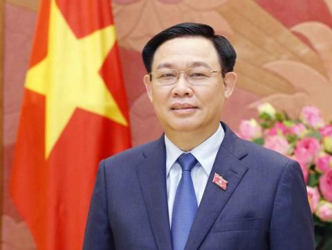 El presidente de la Asamblea Nacional de Vietnam, Vuong Dinh Hue (Foto: VNA) El presidente de la Asamblea Nacional de Vietnam, Vuong Dinh Hue (Foto: VNA)