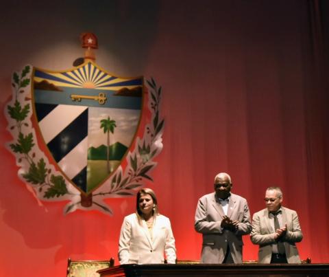 Tomaron hoy posesión de sus cargos Gobernadora y Vicegobernador de La Habana Tomaron hoy posesión de sus cargos Gobernadora y Vicegobernador de La Habana