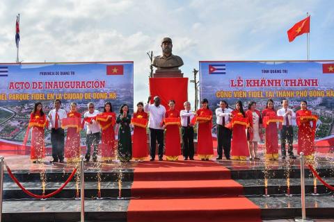 En Quang Tri, una plaza con el nombre de Fidel En Quang Tri, una plaza con el nombre de Fidel