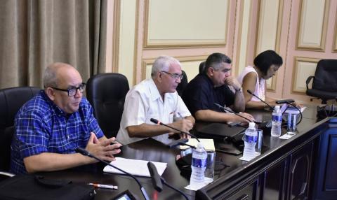 encuentro por videoconferencia desde el Capitolio Nacional con diputados cubanos de las comisiones de Asuntos Económicos y de Industria, Construcciones y Energía, unidos a los de Educación, Cultura, Ciencia, Tecnología y Medio Ambiente y de la Agroalimentaria. encuentro por videoconferencia desde el Capitolio Nacional con diputados cubanos de las comisiones de Asuntos Económicos y de Industria, Construcciones y Energía, unidos a los de Educación, Cultura, Ciencia, Tecnología y Medio Ambiente y de la Agroalimentaria.