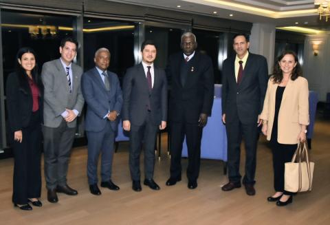 Encuentro de Esteban Lazo con Selman Özboyacı Encuentro de Esteban Lazo con Selman Özboyacı