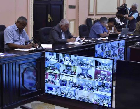 encuentro de trabajo con los presidentes de las Asambleas Municipales del Poder Popular encuentro de trabajo con los presidentes de las Asambleas Municipales del Poder Popular