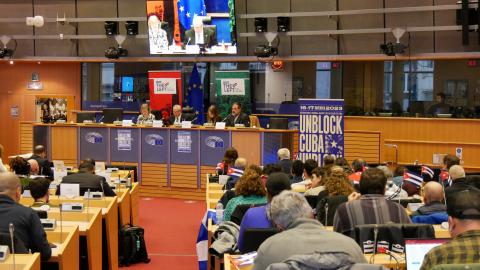 Intervención de Homero Acosta Álvarez, secretario de la Asamblea Nacional del Poder Popular y del Consejo de Estado, en el Tribunal Internacional contra el Bloqueo a Cuba. Bruselas, Bélgica, 16 de noviembre de 2023. Intervención de Homero Acosta Álvarez, secretario de la Asamblea Nacional del Poder Popular y del Consejo de Estado, en el Tribunal Internacional contra el Bloqueo a Cuba. Bruselas, Bélgica, 16 de noviembre de 2023.