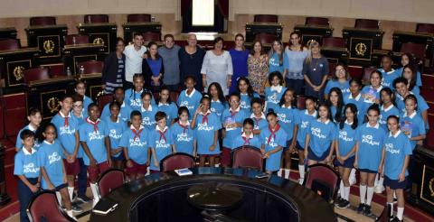 Celebran Día Mundial de la Infancia en el Capitolio Nacional Celebran Día Mundial de la Infancia en el Capitolio Nacional