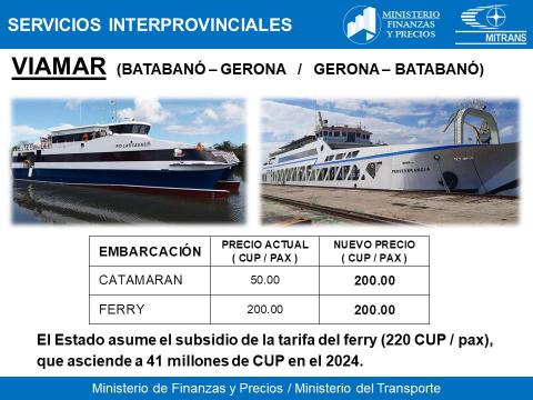 ¿Cuáles son las modificaciones de tarifas y precios en el transporte de pasajeros? (+ Video) ¿Cuáles son las modificaciones de tarifas y precios en el transporte de pasajeros? (+ Video)