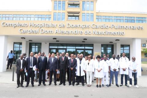 Intensa agenda de Esteban Lazo Hernández en Angola Intensa agenda de Esteban Lazo Hernández en Angola