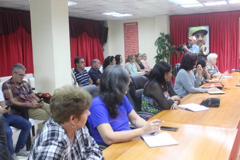 Inició visita parlamentaria a Sancti Spíritus Inició visita parlamentaria a Sancti Spíritus