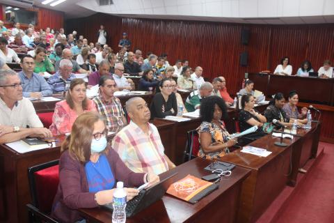 Concluyó visita parlamentaria a Sancti Spíritus Concluyó visita parlamentaria a Sancti Spíritus