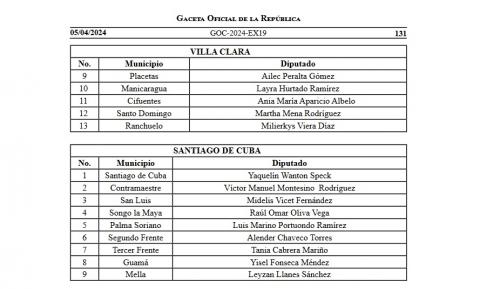 diputados designados diputados designados