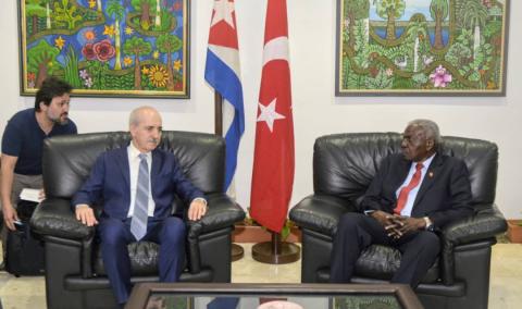 Concluye Presidente de la Gran Asamblea Nacional de Türkiye visita oficial a Cuba