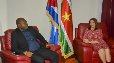 Presidente de la Asamblea Nacional de Surinam inicia visita oficial a Cuba 