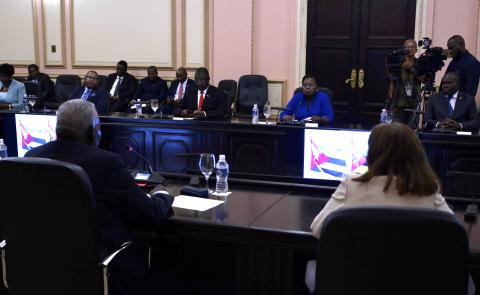 Recibió Esteban Lazo a su homóloga de la Asamblea de la República de Mozambique Recibió Esteban Lazo a su homóloga de la Asamblea de la República de Mozambique