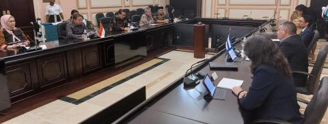 Delegación parlamentaria de Indonesia intercambia con diputados cubanos Delegación parlamentaria de Indonesia intercambia con diputados cubanos
