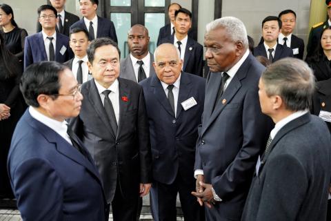 Cuba rinde tributo a Nguyen Phu Trong Cuba rinde tributo a Nguyen Phu Trong