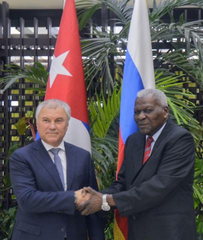 Visita de trabajo a Cuba de Vyacheslav Volodin Visita de trabajo a Cuba de Vyacheslav Volodin