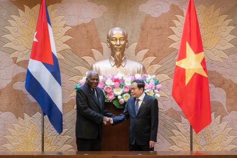 Sostiene Esteban Lazo conversaciones oficiales con las máximas autoridades de Vietnam Sostiene Esteban Lazo conversaciones oficiales con las máximas autoridades de Vietnam