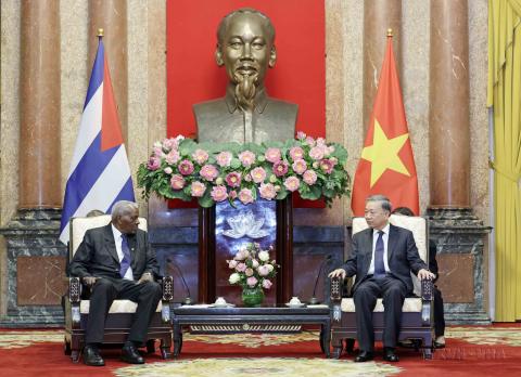 Sostiene Esteban Lazo conversaciones oficiales con las máximas autoridades de Vietnam Sostiene Esteban Lazo conversaciones oficiales con las máximas autoridades de Vietnam