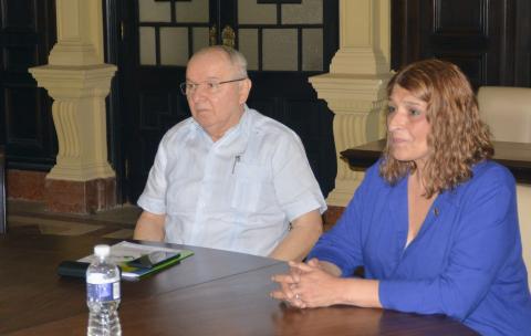 En los intercambios, se ratificó la voluntad de continuar estrechando las relaciones interparlamentarias, en beneficio de nuestros pueblos. Desde nuestros órganos legislativos, estaremos junto a Cuba y es el momento de acompañar y retribuir a Cuba todo lo que nos ha dado durante todos estos años, señaló Gustavo Adolfo Pacheco Villar. En los intercambios, se ratificó la voluntad de continuar estrechando las relaciones interparlamentarias, en beneficio de nuestros pueblos. Desde nuestros órganos legislativos, estaremos junto a Cuba y es el momento de acompañar y retribuir a Cuba todo lo que nos ha dado durante todos estos años, señaló Gustavo Adolfo Pacheco Villar.