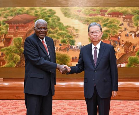 Sostiene Esteban Lazo fraternales encuentros con líderes parlamentarios de la República Popular China Sostiene Esteban Lazo fraternales encuentros con líderes parlamentarios de la República Popular China