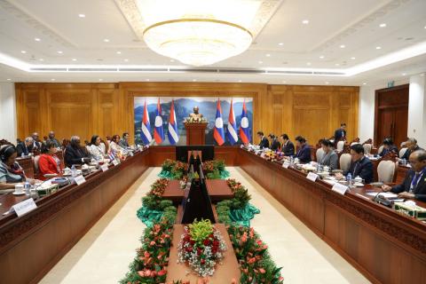 Cuba y Laos fortalecen vínculos interparlamentarios Cuba y Laos fortalecen vínculos interparlamentarios