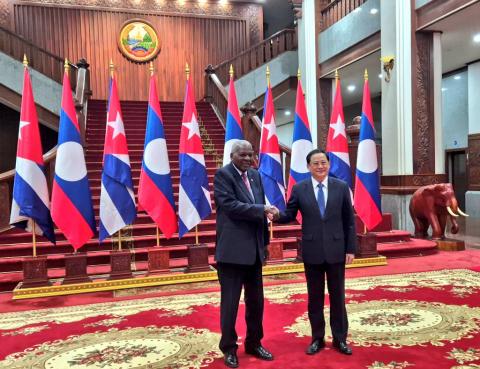 Sostiene Esteban Lazo fraternales encuentros con Secretario General del Partido y con el Primer Ministro de Laos Sostiene Esteban Lazo fraternales encuentros con Secretario General del Partido y con el Primer Ministro de Laos