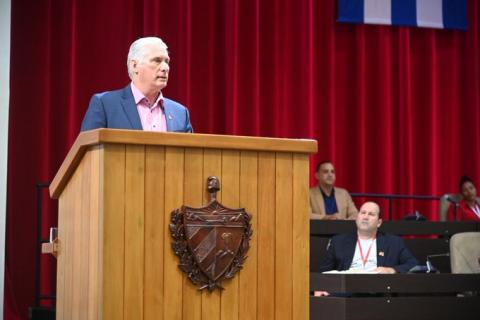 Discurso del Presidente Miguel Díaz-Canel Bermúdez en la clausura del Cuarto Periodo Ordinario de Sesiones de la Asamblea Nacional del Poder Popular Discurso del Presidente Miguel Díaz-Canel Bermúdez en la clausura del Cuarto Periodo Ordinario de Sesiones de la Asamblea Nacional del Poder Popular