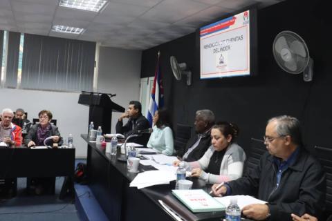 Notifican al INDER sobre rendición de cuenta ante el Parlamento cubano Notifican al INDER sobre rendición de cuenta ante el Parlamento cubano
