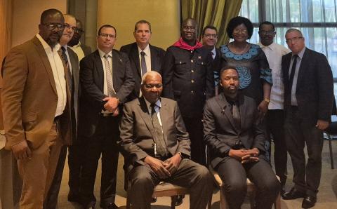 Sostiene Esteban Lazo fraternales encuentros con máximas autoridades parlamentarias y con colaboradores cubanos en Namibia 