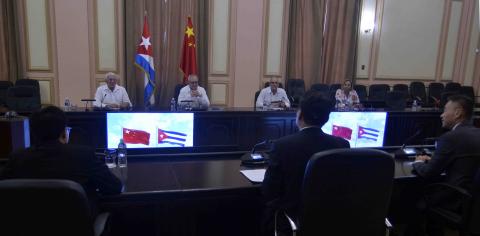 Recibió Homero Acosta a delegación de la provincia china de Anhui Recibió Homero Acosta a delegación de la provincia china de Anhui