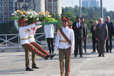 Secretario General de la Unión Interparlamentaria rindió tributo a José Martí Secretario General de la Unión Interparlamentaria rindió tributo a José Martí