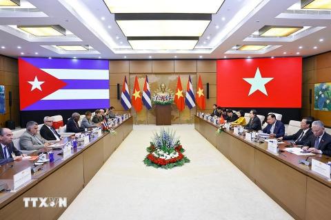 Sostiene Esteban Lazo conversaciones oficiales con autoridades vietnamitas 