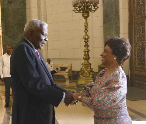 Sostienen conversaciones oficiales presidentes de las asambleas nacionales de Cuba y Angola Sostienen conversaciones oficiales presidentes de las asambleas nacionales de Cuba y Angola