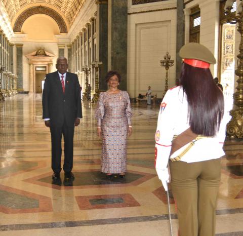 Sostienen conversaciones oficiales presidentes de las asambleas nacionales de Cuba y Angola Sostienen conversaciones oficiales presidentes de las asambleas nacionales de Cuba y Angola