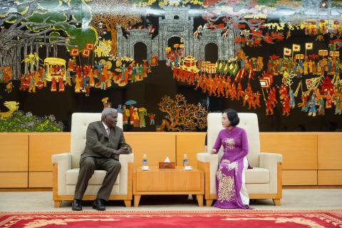 Inició Esteban Lazo visita oficial a Vietnam 