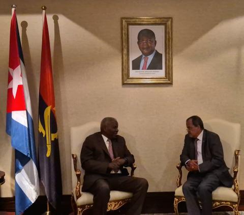 Participará Esteban Lazo en conmemoraciones del aniversario 50 de la independencia nacional de Angola 