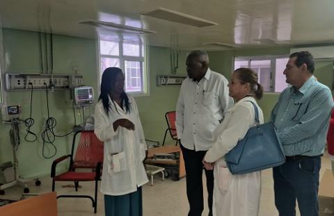 Recorrió Esteban Lazo centros de Salud Pública y de servicios sociales del municipio Arroyo Naranjo Recorrió Esteban Lazo centros de Salud Pública y de servicios sociales del municipio Arroyo Naranjo