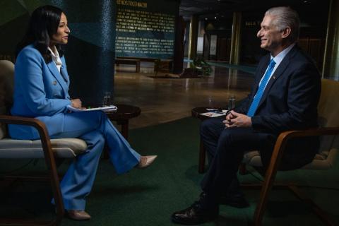 Entrevista concedida a Kristen Welker, periodista del Programa Meet the Press de NBC News Entrevista concedida a Kristen Welker, periodista del Programa Meet the Press de NBC News